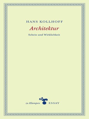 cover image of Architektur